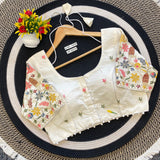 Khadi Blouse Off White Free Size