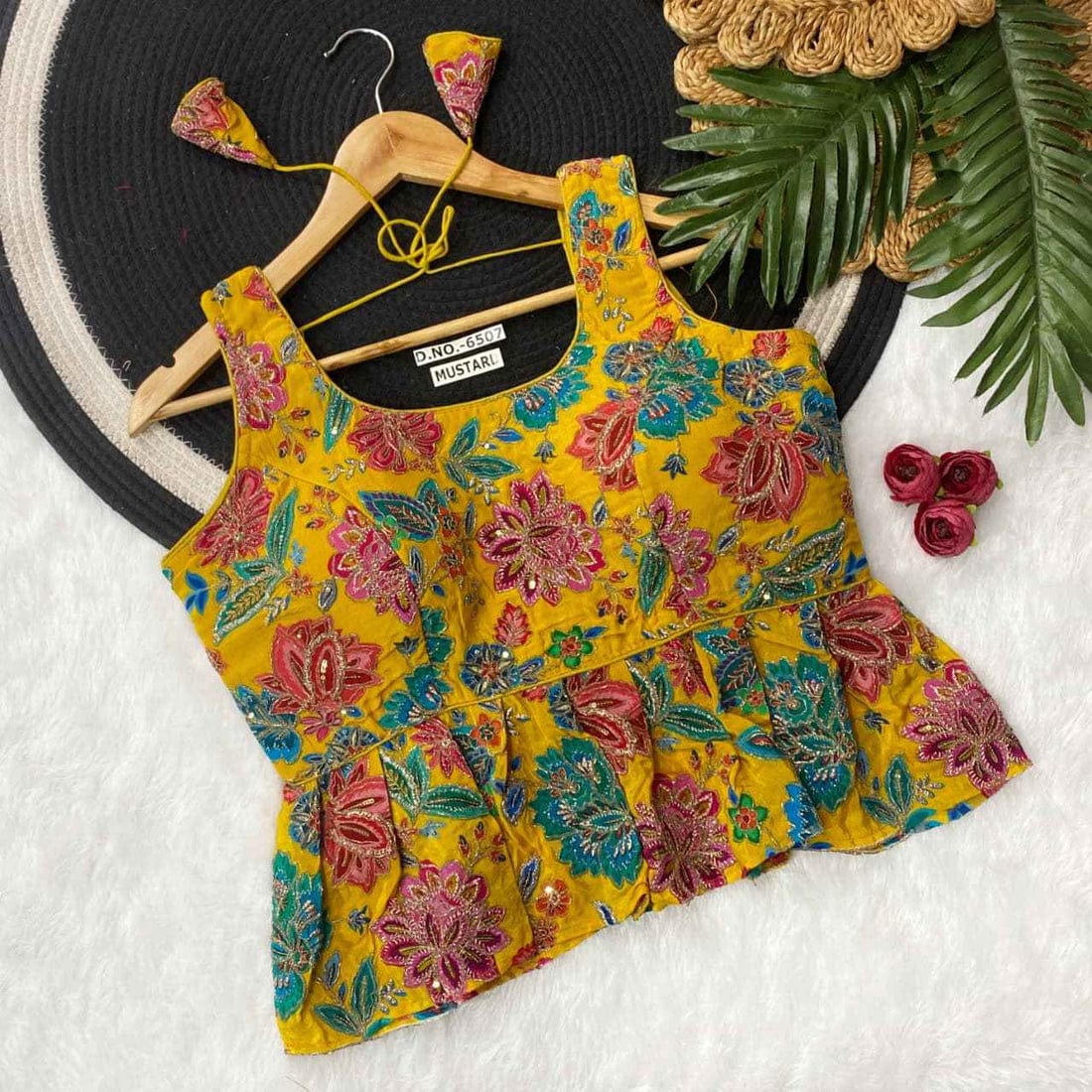 Blouse Yellow Free Size