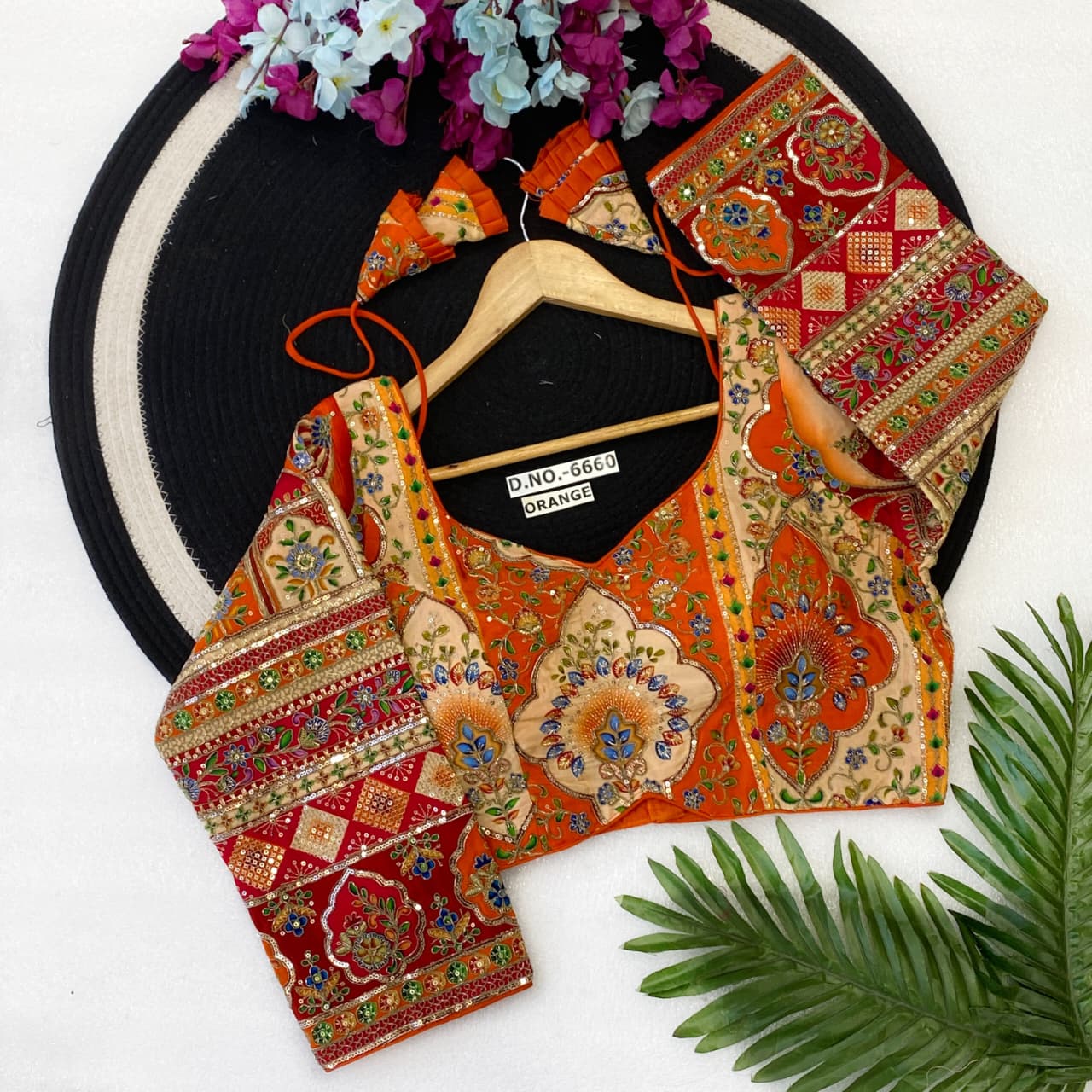 Blouse Orange Free Size