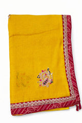 Fancy Saree Yellow
