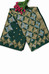 Soft Silk Saree Green