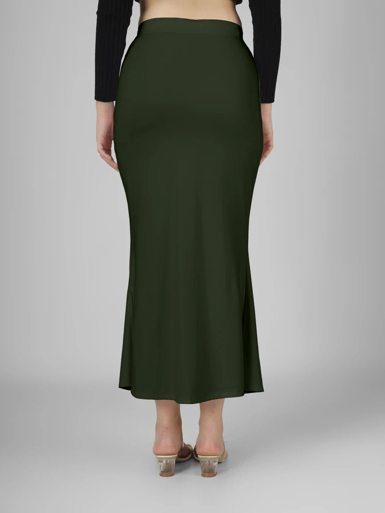 Saree Stretchable Shapewear Spanish Green