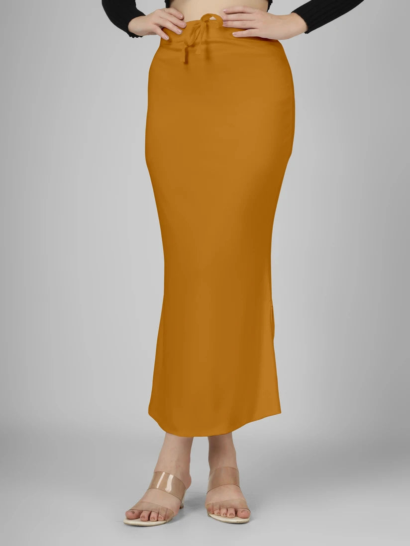 Saree Stretchable Shapewear Mustard