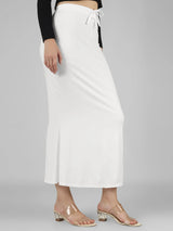 Saree Stretchable Shapewear White