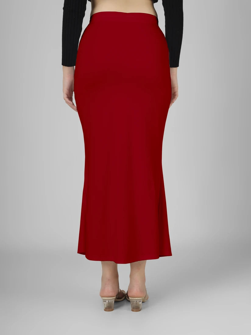 Saree Stretchable Shapewear Red