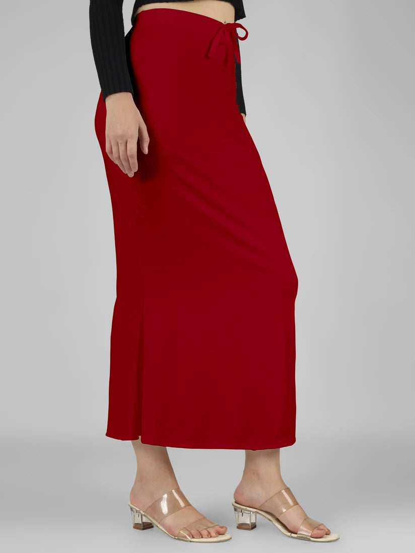 Saree Stretchable Shapewear Red