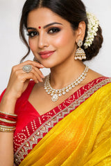 Fancy Saree Yellow