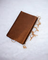 Tissue Cotton Saree Copper