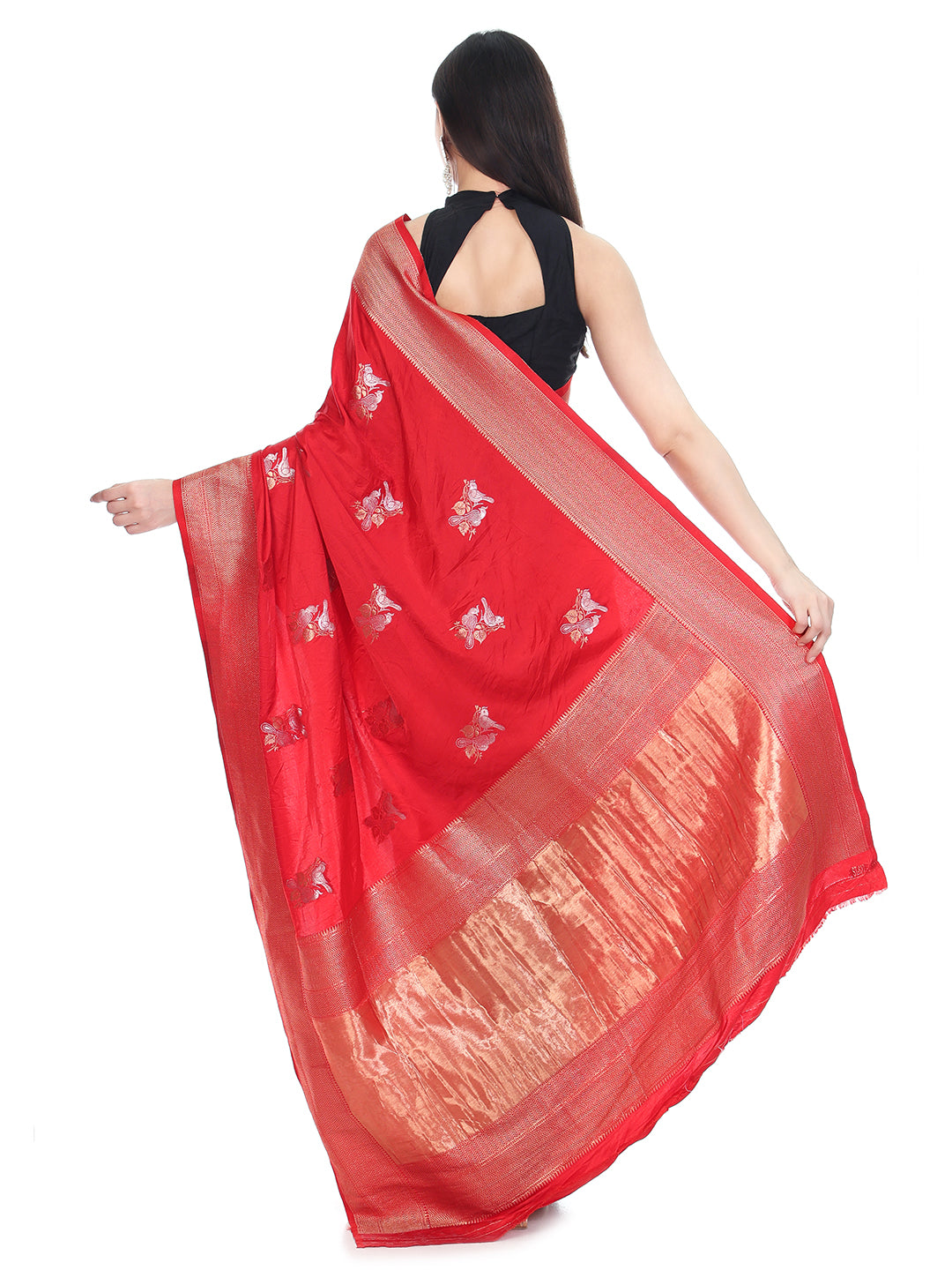Soft Silk Saree Red