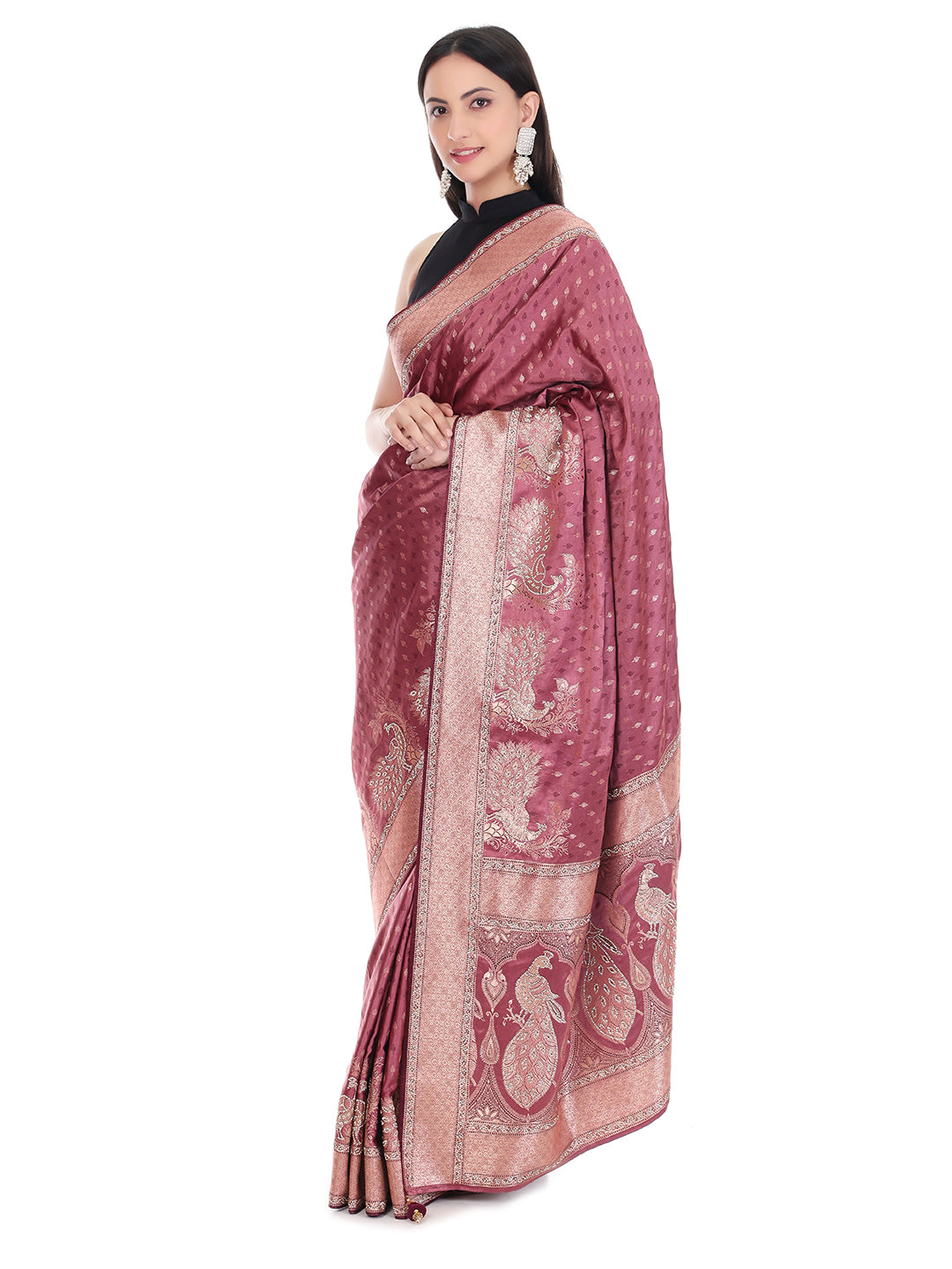 Saree Wine Pink