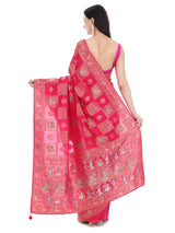 Saree Royal Pink