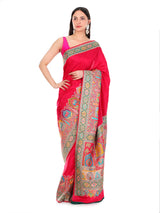 Pashmina Saree Pink