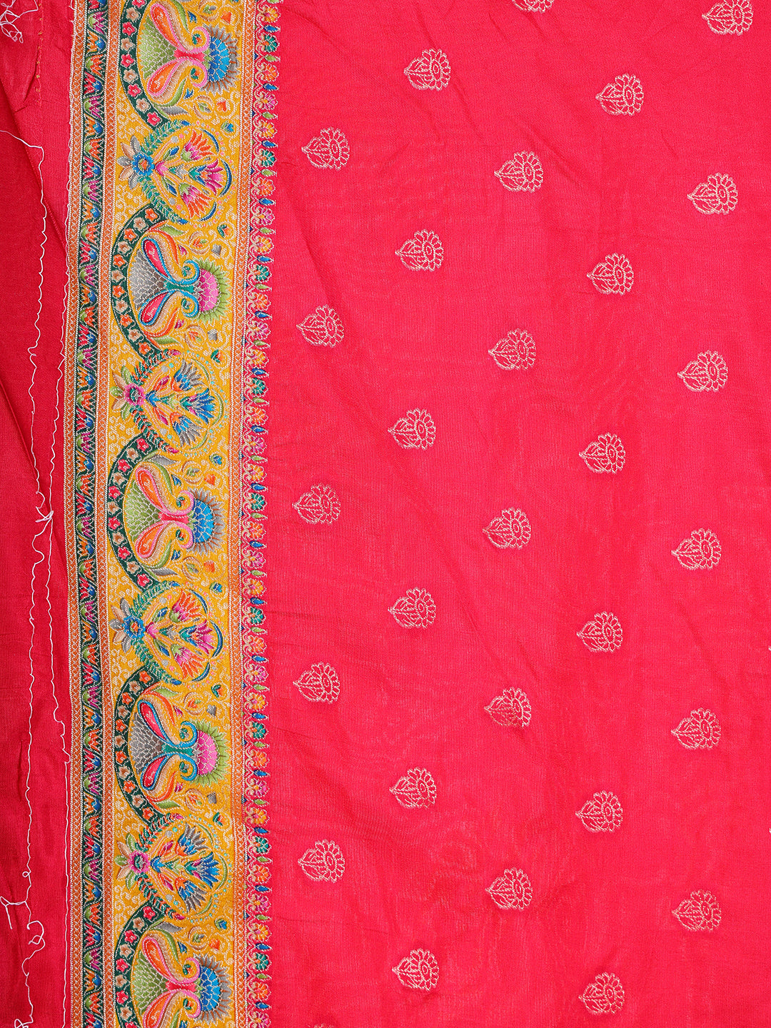 Pashmina Saree Yellow