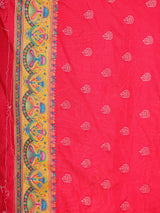 Pashmina Saree Yellow