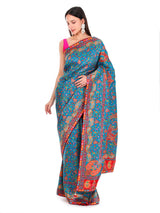 Pashmina Saree Blue