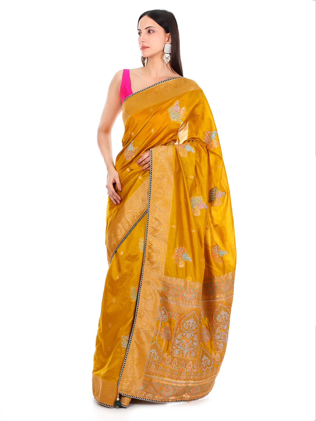Saree Mustard