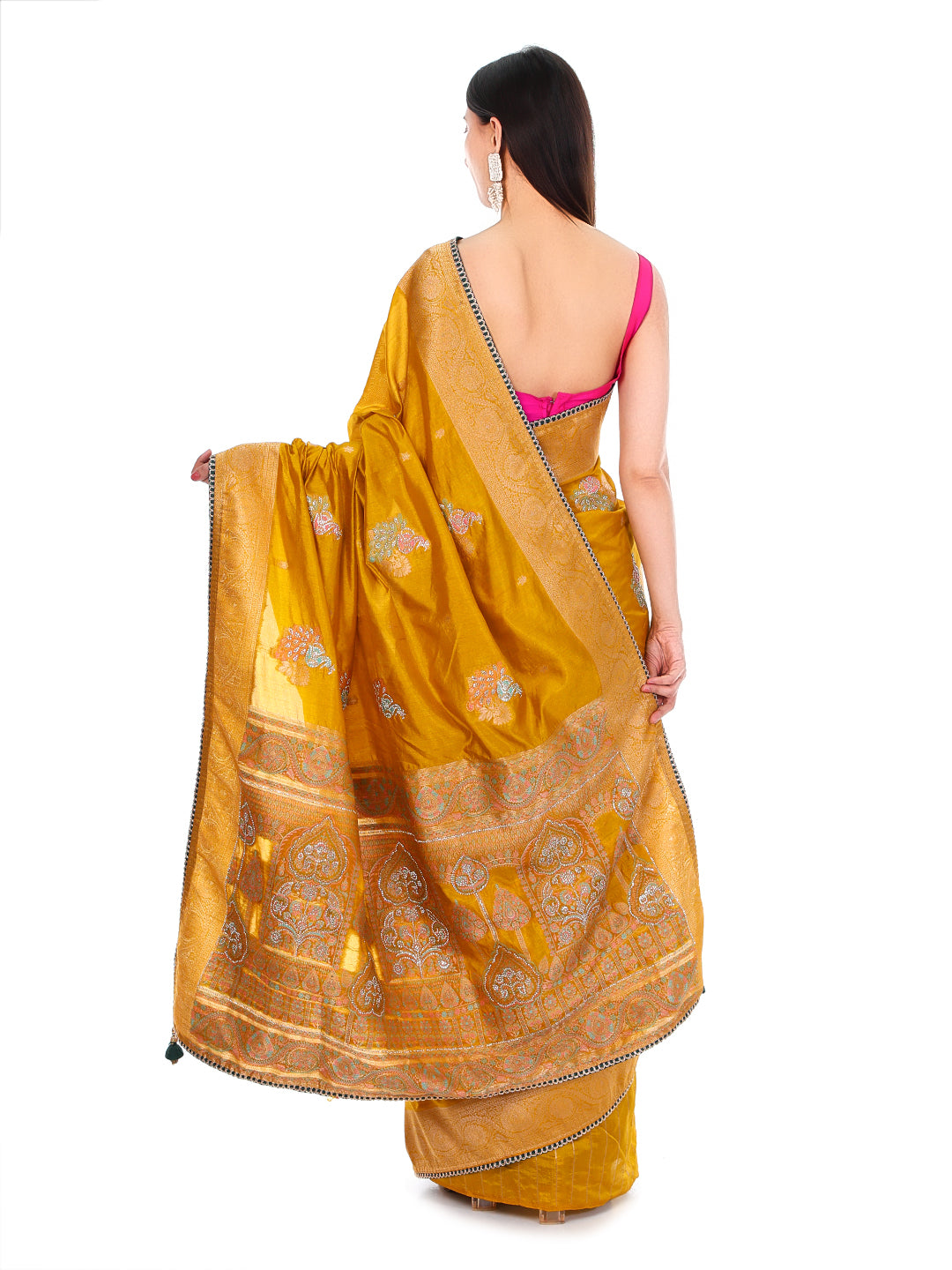 Saree Mustard