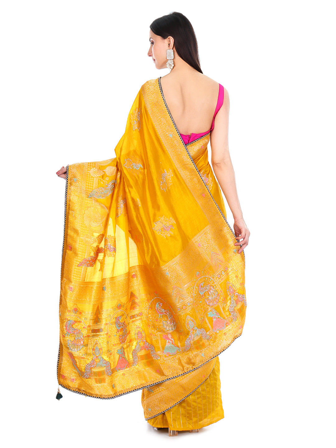 Saree Yellow