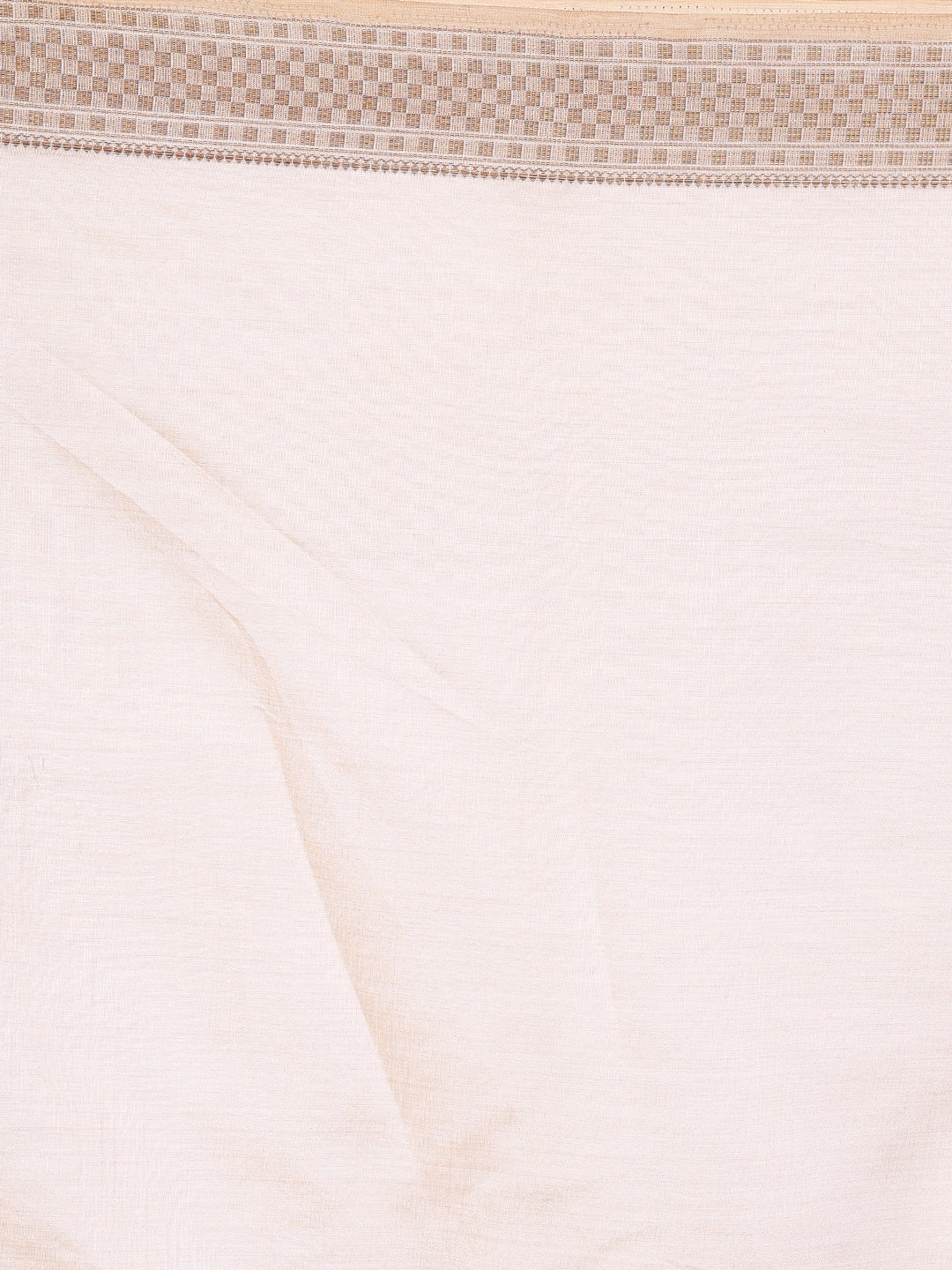 Handloom Cotton Blend Off White