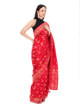 Patola Saree Red