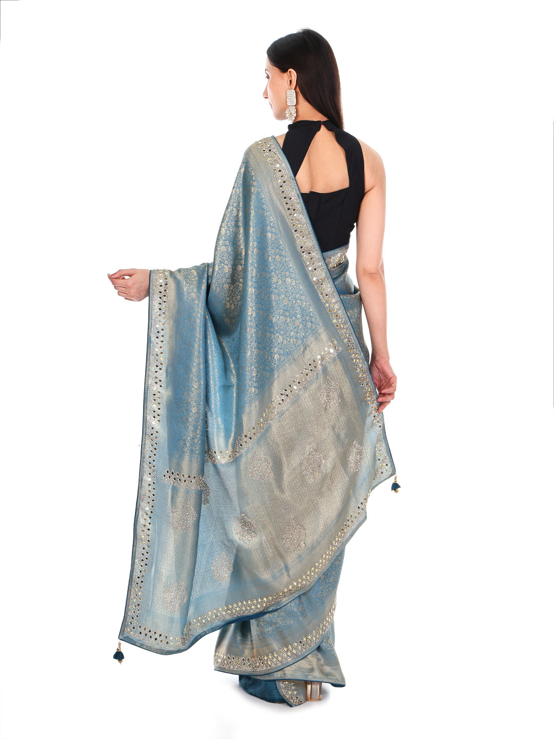 Saree Light Blue