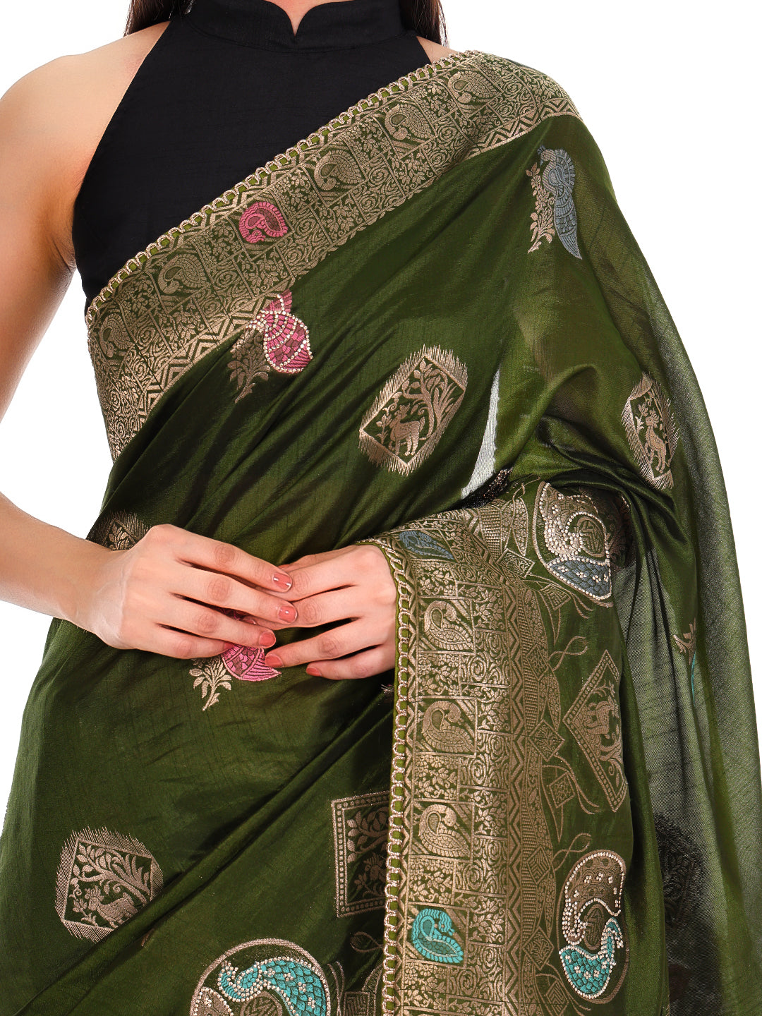Saree Mehndi Green