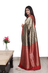 Kanchipuram Olive Green