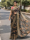 Braso Daimond Saree Black