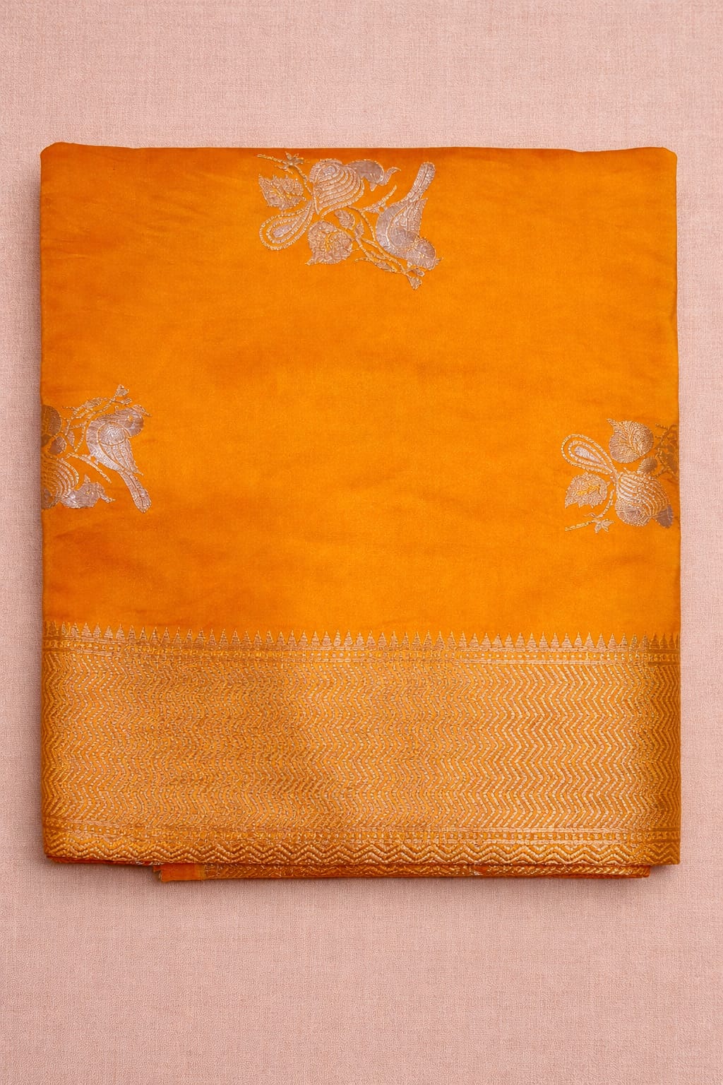Soft Silk Saree Yellow