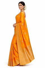Soft Silk Saree Yellow