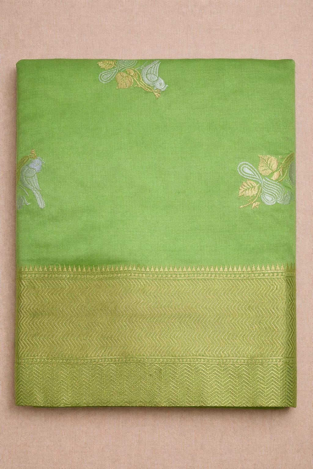 Soft Silk Saree Green