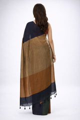 Khadi Cotton Saree Multicolour