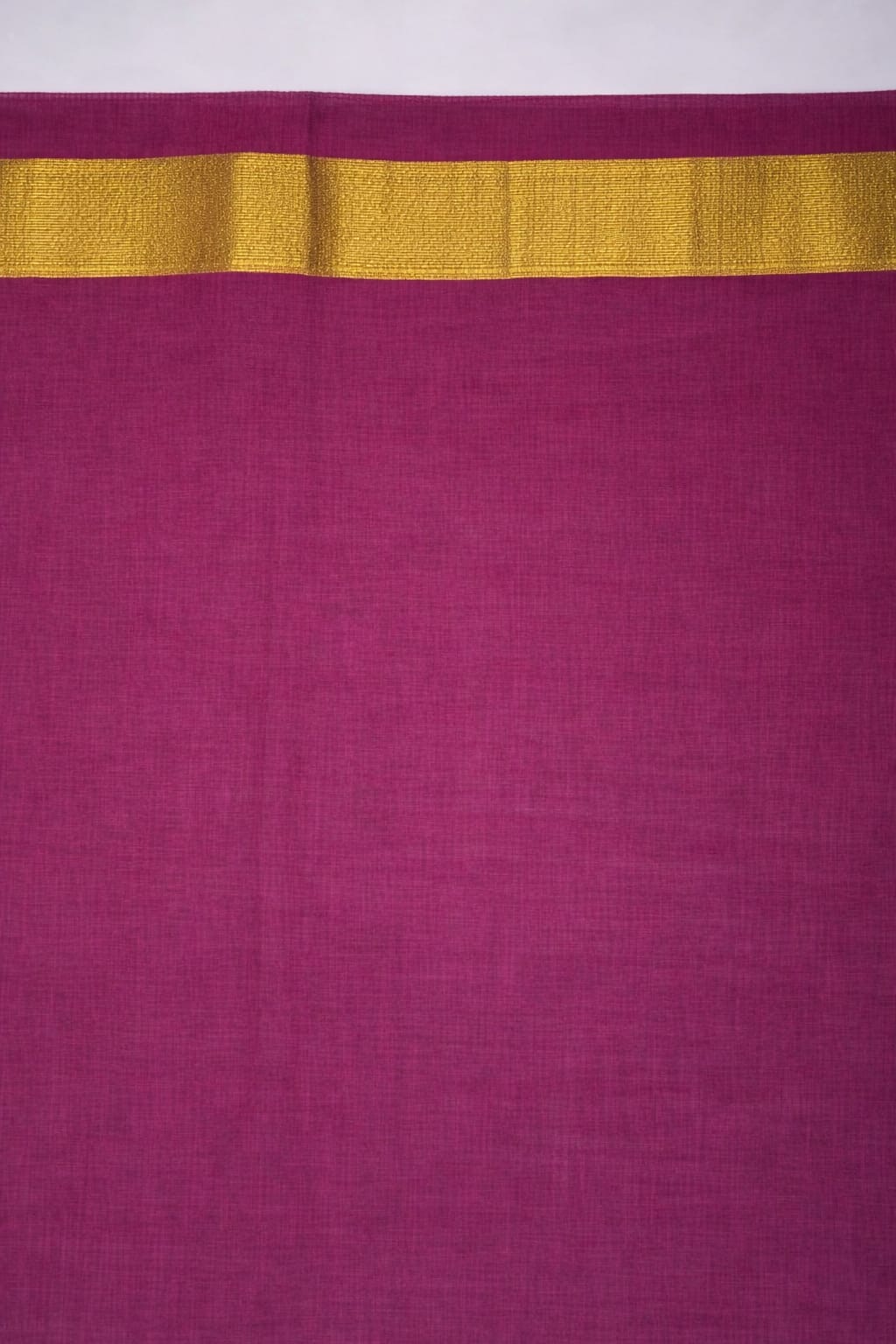 Mulmul Cotton Saree Wine