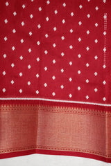 Handloom Saree Maroon