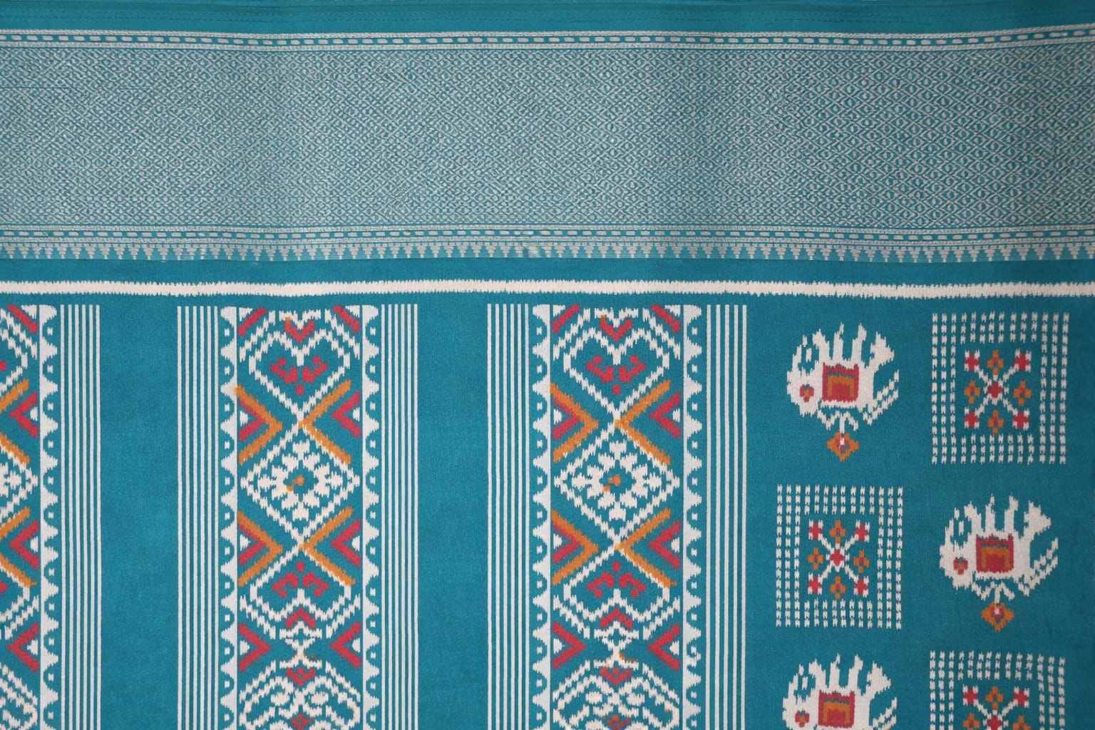 Handloom Saree Green