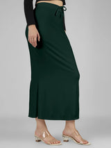 Saree Stretchable Shapewear Bottle Green