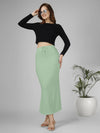 Saree Stretchable Shapewear Pesto