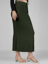 Saree Stretchable Shapewear Spanish Green