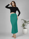 Saree Stretchable Shapewear Rama Green