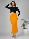Saree Stretchable Shapewear Occur Yellow