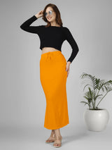 Saree Stretchable Shapewear Occur Yellow