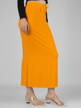 Saree Stretchable Shapewear Occur Yellow