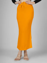 Saree Stretchable Shapewear Occur Yellow