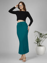 Saree Stretchable Shapewear Ocean Blue