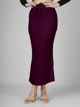 Saree Stretchable Shapewear Wine Berry