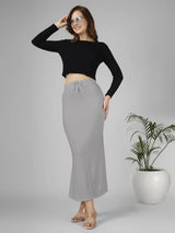 Saree Stretchable Shapewear Grey