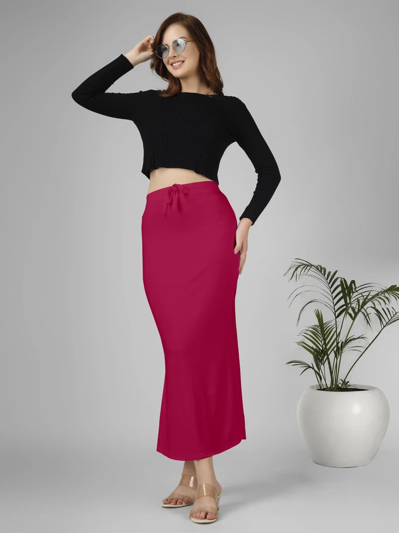 Saree Stretchable Shapewear Rani Pink