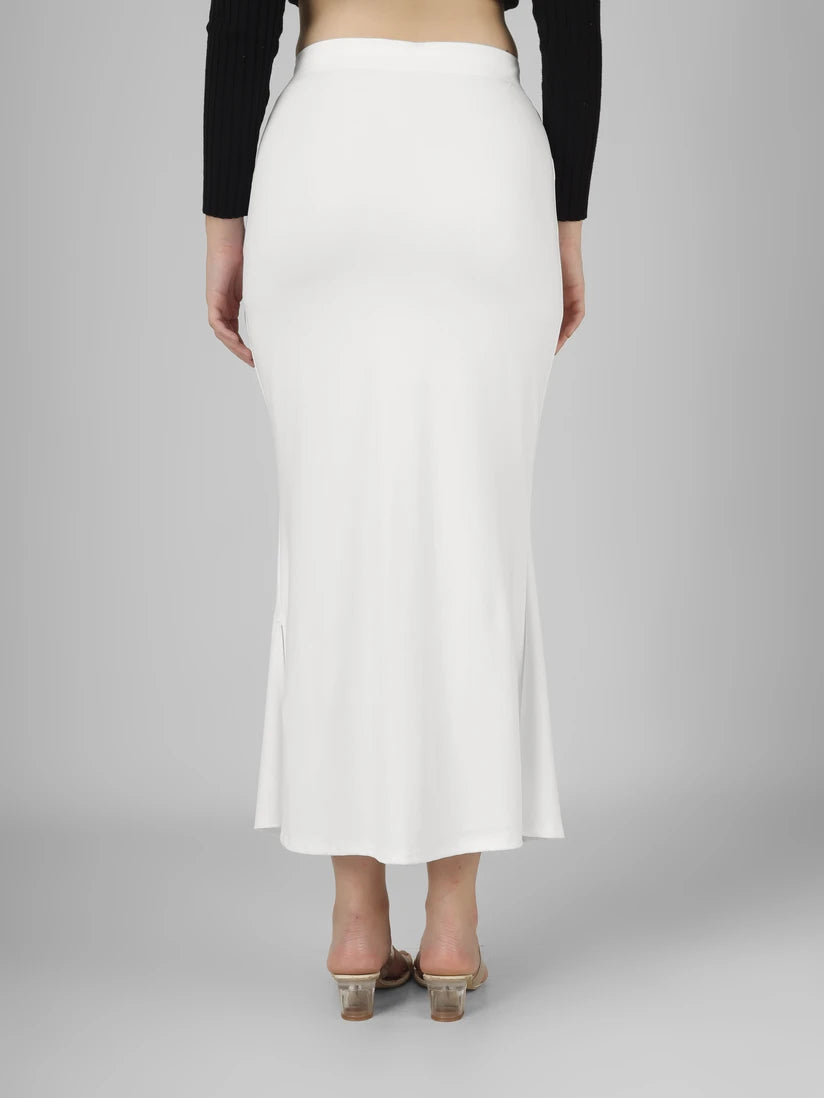 Saree Stretchable Shapewear White