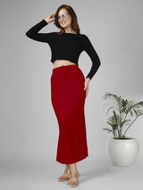 Saree Stretchable Shapewear Red