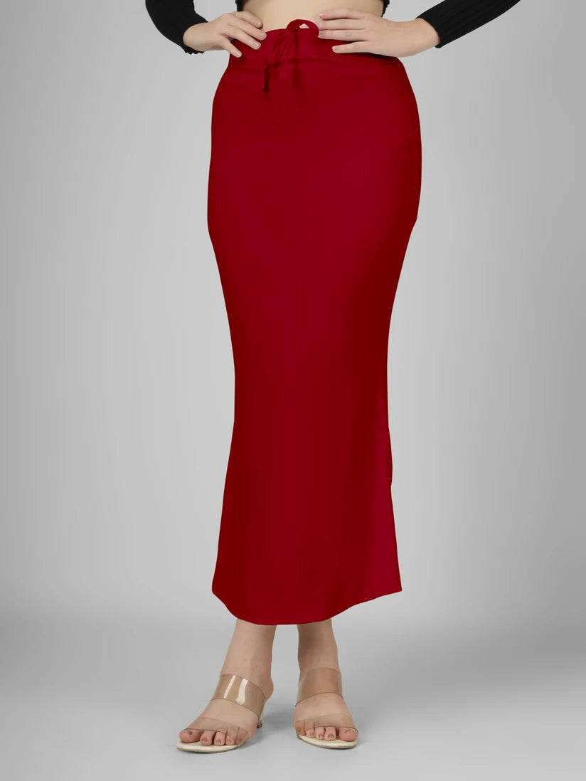 Saree Stretchable Shapewear Red